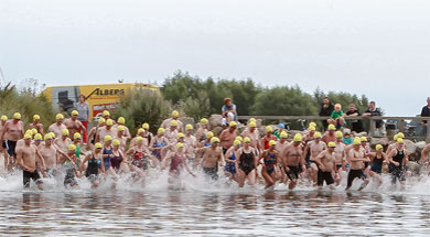 Geschichte und Chronik des Greifswalder Boddenschwimmens